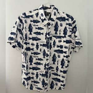 Eddie Bauer Short Sleeve Shirt Sz XL